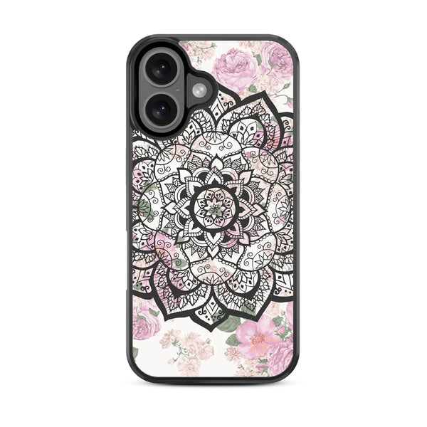 MyBat Design Lab Series Case for Apple iPhone 16 - Mandala - MIP16CSLESM113-3.jpg