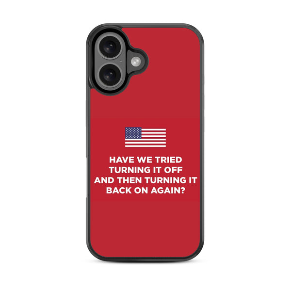 MyBat Design Lab Series Case for Apple iPhone 16 - Resetting America - MIP16CSLESM254-3.jpg