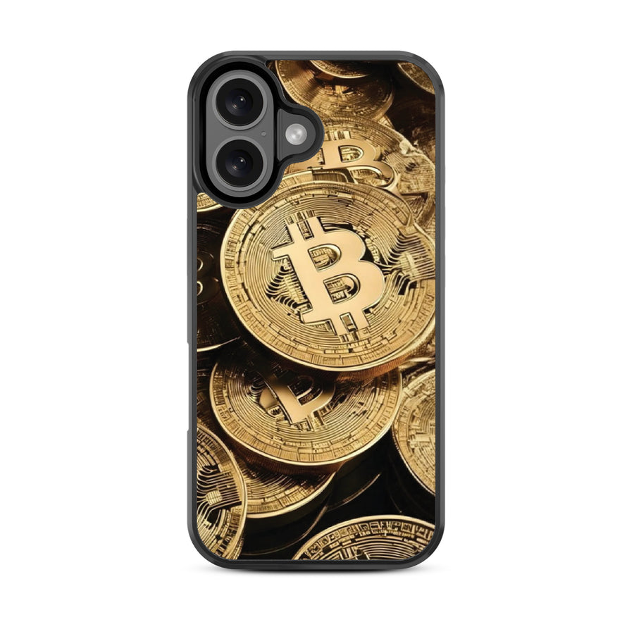 MyBat Design Lab Series Case for Apple iPhone 16 - Bitcoin - MIP16CSLESM357-3.jpg