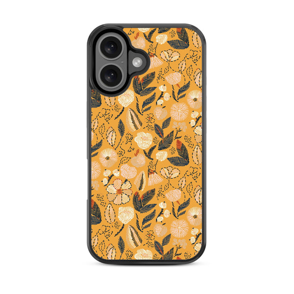 MyBat Design Lab Series Case for Apple iPhone 16 - Floral Stitch - MIP16CSLESM439-3.jpg
