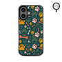 MyBat Design Lab Series MagSafe Case for Apple iPhone 16 - Paw Prints & Bones - MIP16CSLESMSM003-3.jpg