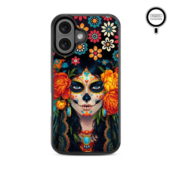 MyBat Design Lab Series MagSafe Case for Apple iPhone 16 - Dia De Los Muertos - MIP16CSLESMSM167-3.jpg