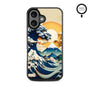 MyBat Design Lab Series MagSafe Case for Apple iPhone 16 - The Great Wave - MIP16CSLESMSM177-3.jpg