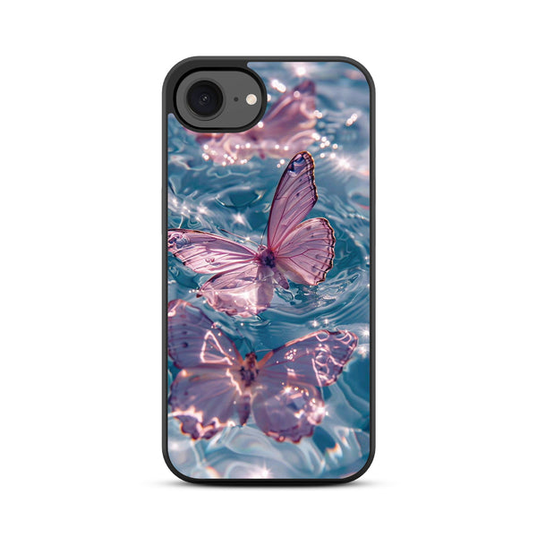 MyBat Design Lab Series Case for Apple iPhone 17e / 16e - Floating Butterflies - MIP16ECSLESM180-3.jpg