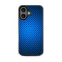 MyBat Design Lab Series Case for Apple iPhone 16 Plus - Blue Carbon Fiber - MIP16MCSLESM084-3.jpg