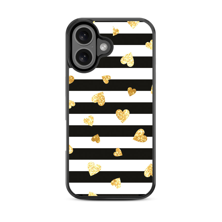 MyBat Design Lab Series Case for Apple iPhone 16 Plus - Heart of Gold - MIP16MCSLESM166-3.jpg