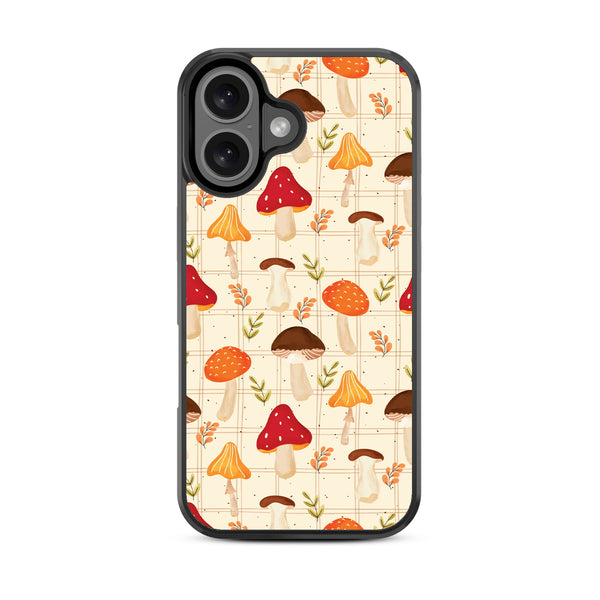 MyBat Design Lab Series Case for Apple iPhone 16 Plus - Mushroom Patch - MIP16MCSLESM426-3.jpg