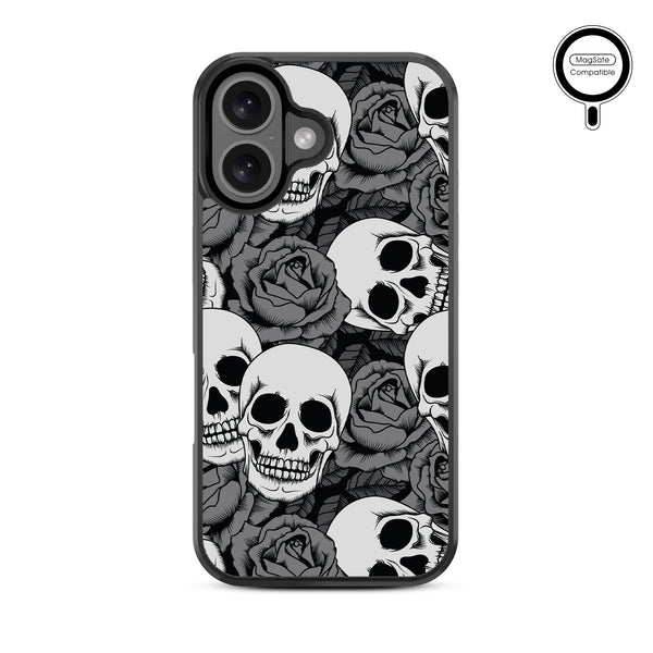 MyBat Design Lab Series MagSafe Case for Apple iPhone 16 Plus - Skull Garden - MIP16MCSLESMSM081-3.jpg