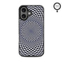 MyBat Design Lab Series MagSafe Case for Apple iPhone 16 Plus - Dizzy Circle - MIP16MCSLESMSM265-3.jpg