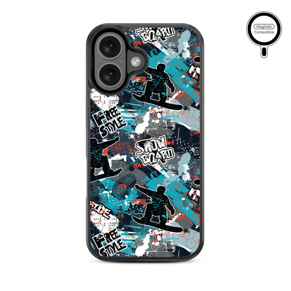 MyBat Design Lab Series MagSafe Case for Apple iPhone 16 Plus - Shredding Freestyle - MIP16MCSLESMSM326-3.jpg