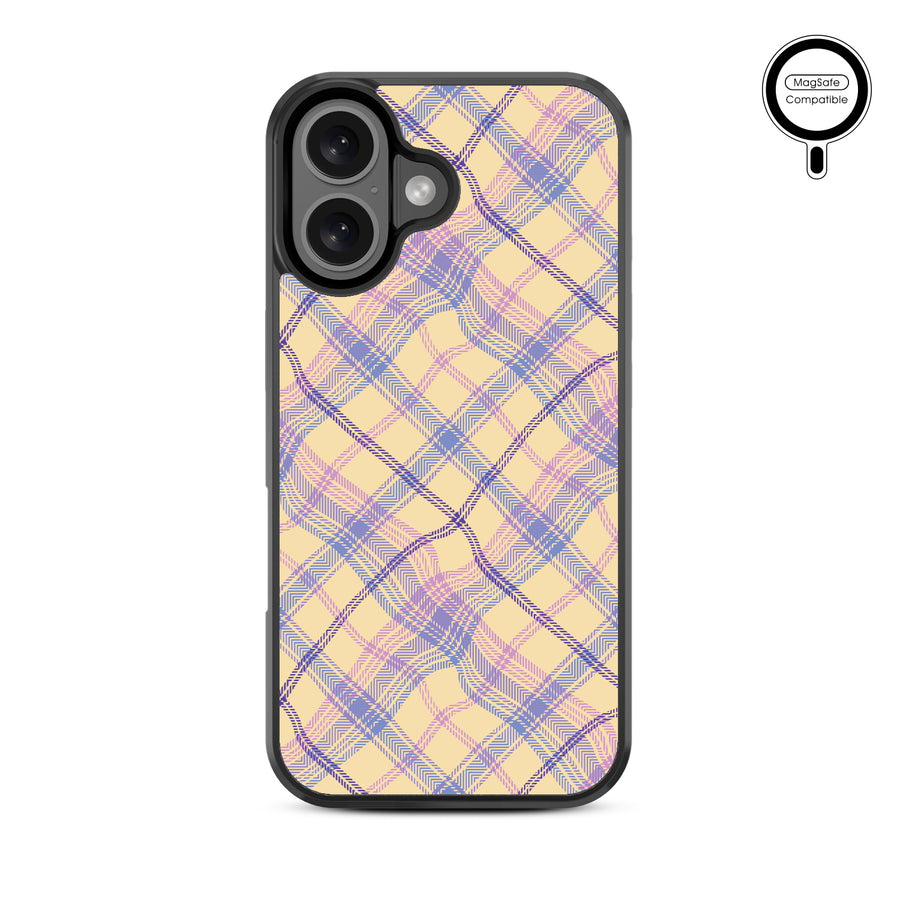 MyBat Design Lab Series MagSafe Case for Apple iPhone 16 Plus - Wavy Plaid - MIP16MCSLESMSM442-3.jpg