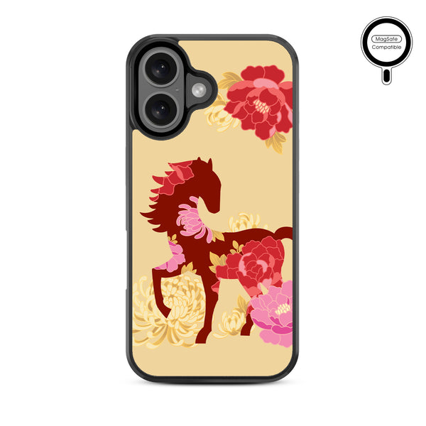 MyBat Design Lab Series MagSafe Case for Apple iPhone 16 Plus - Peony Pedigree - MIP16MCSLESMSM464-3.jpg