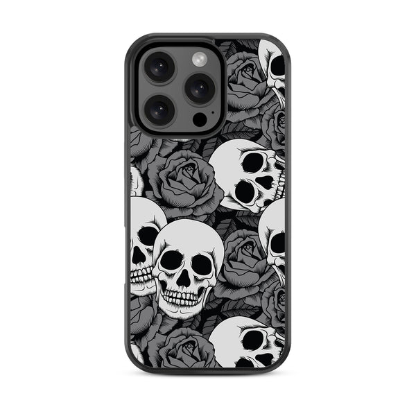 MyBat Design Lab Series Case for Apple iPhone 16 Pro - Skull Garden - MIP16PCSLESM081-3.jpg