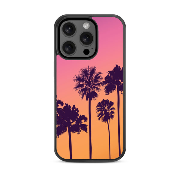 MyBat Design Lab Series Case for Apple iPhone 16 Pro - Palm Tree Sunset - MIP16PCSLESM136-3.jpg