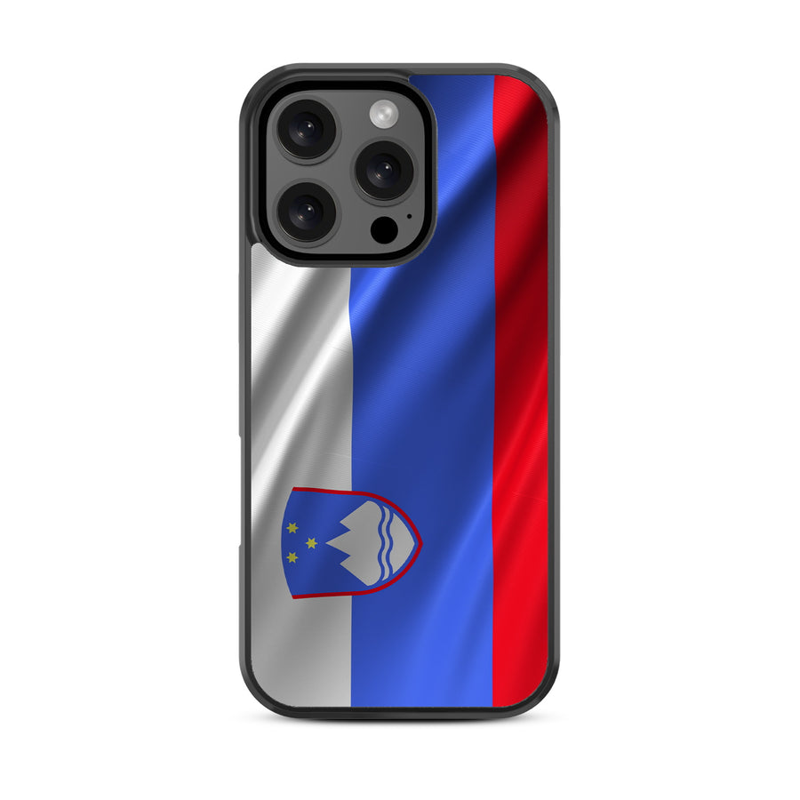 MyBat Design Lab Series Case for Apple iPhone 16 Pro - Slovenia Flag - MIP16PCSLESM158-3.jpg