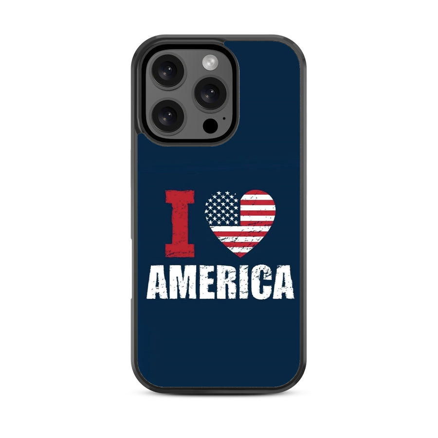 MyBat Design Lab Series Case for Apple iPhone 16 Pro - I Love America - MIP16PCSLESM358-3.jpg