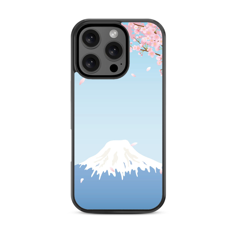 MyBat Design Lab Series Case for Apple iPhone 16 Pro - Fuji Blossoms - MIP16PCSLESM492-3.jpg