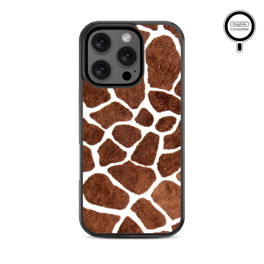 MyBat Design Lab Series MagSafe Case for Apple iPhone 16 Pro - Giraffe spots - MIP16PCSLESMSM012-3.jpg