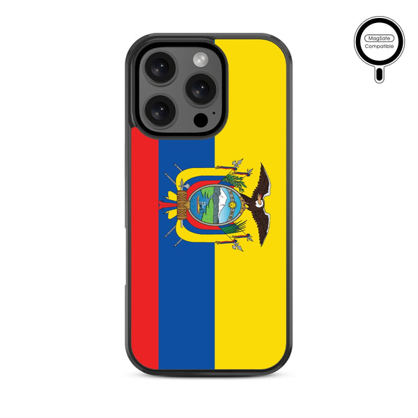 MyBat Design Lab Series MagSafe Case for Apple iPhone 16 Pro - Ecuadorean Flag - MIP16PCSLESMSM030-3.jpg