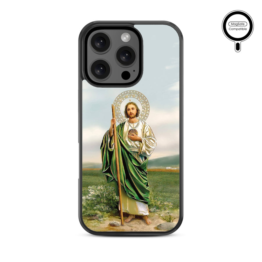 MyBat Design Lab Series MagSafe Case for Apple iPhone 16 Pro - Saint Judas - MIP16PCSLESMSM138-3.jpg