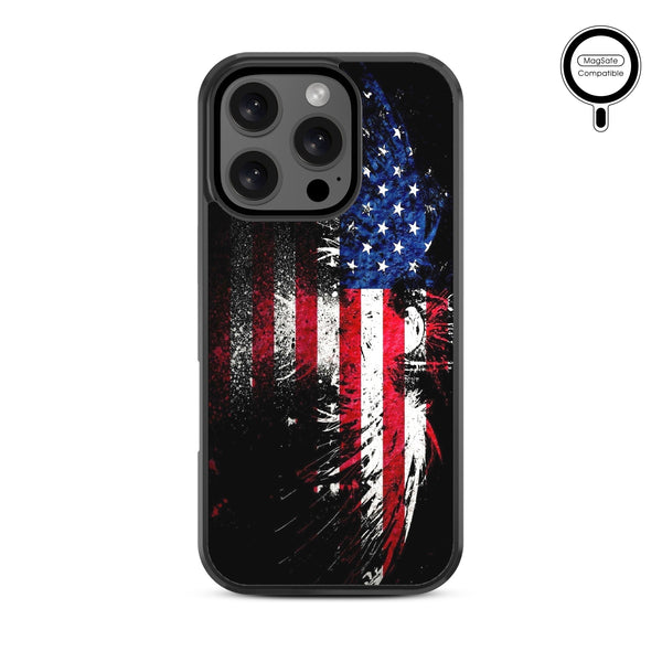 MyBat Design Lab Series MagSafe Case for Apple iPhone 16 Pro - American Eagle - MIP16PCSLESMSM169-3.jpg