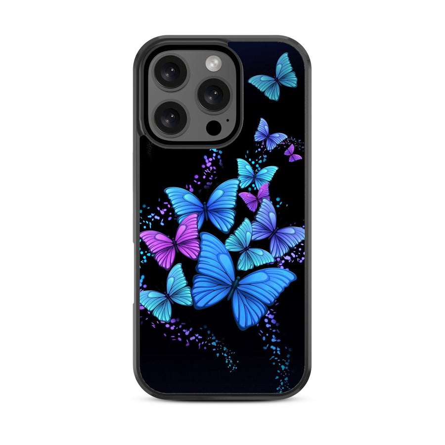 MyBat Design Lab Series Case for Apple iPhone 16 Pro Max - Butterfly Night - MIP16PMCSLESM021-3.jpg