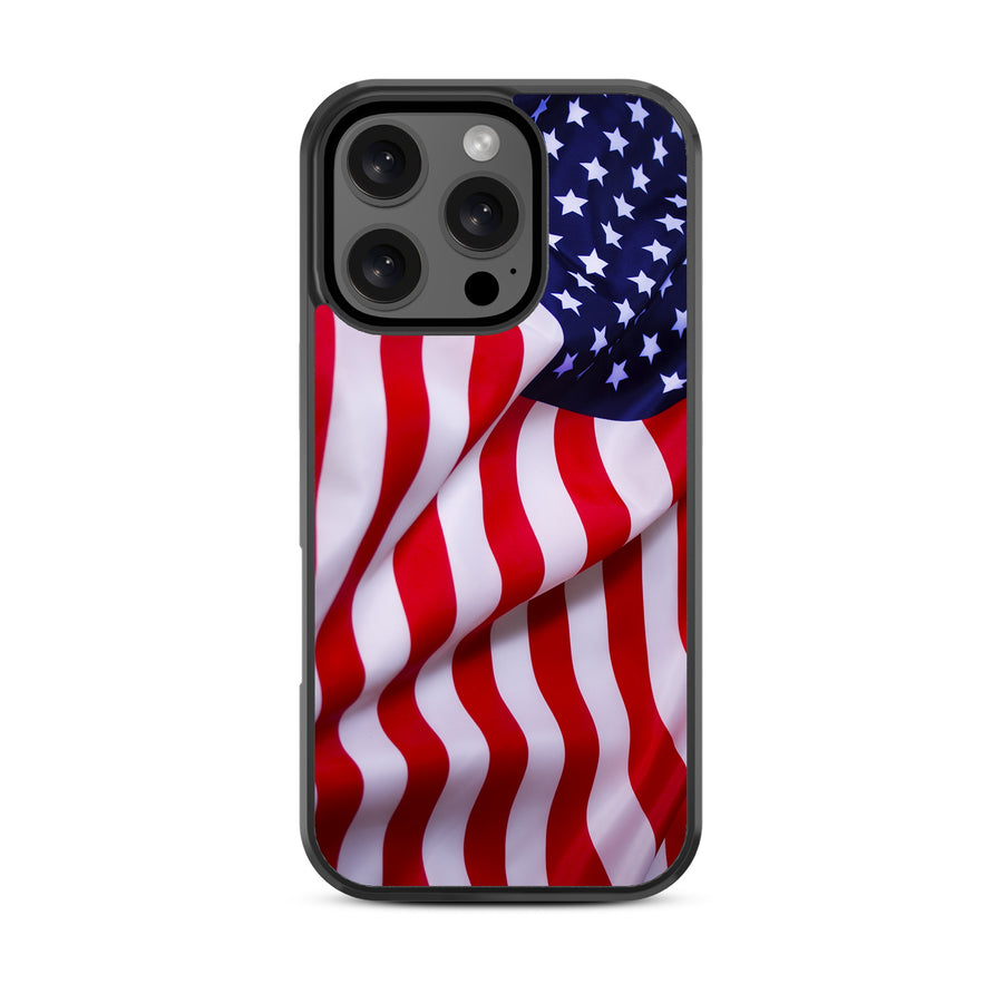 MyBat Design Lab Series Case for Apple iPhone 16 Pro Max - Stars & Stripes - MIP16PMCSLESM042-3.jpg
