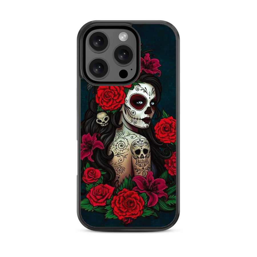 MyBat Design Lab Series Case for Apple iPhone 16 Pro Max - Lady Of The Dead - MIP16PMCSLESM189-3.jpg