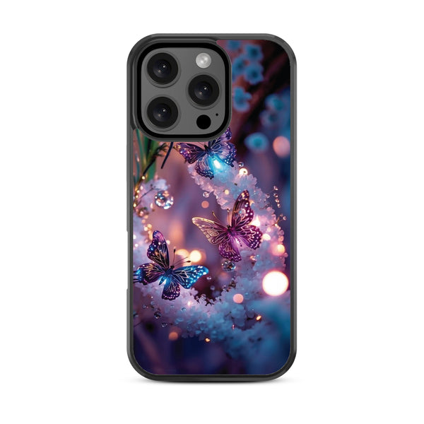 MyBat Design Lab Series Case for Apple iPhone 16 Pro Max - Magical Butterflies - MIP16PMCSLESM349-3.jpg