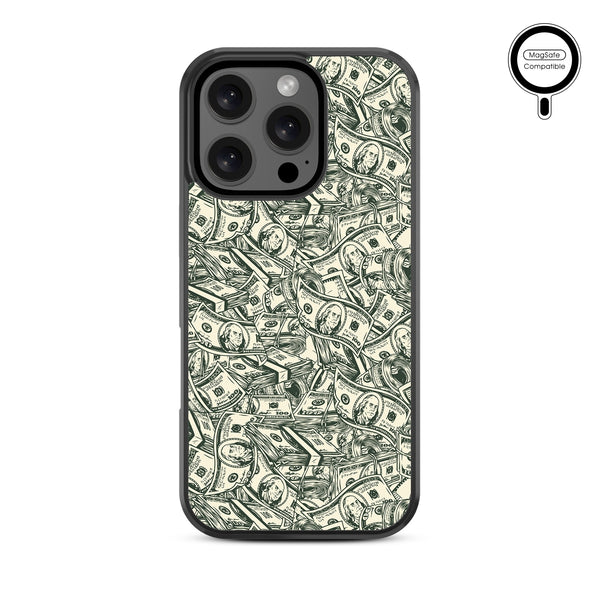 MyBat Design Lab Series MagSafe Case for Apple iPhone 16 Pro Max - Money Stack - MIP16PMCSLESMSM082-3.jpg