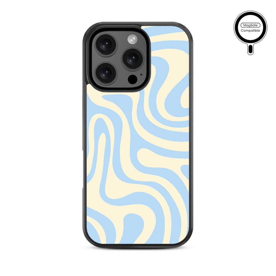 MyBat Design Lab Series MagSafe Case for Apple iPhone 16 Pro Max - Wavy Baby - MIP16PMCSLESMSM102-3.jpg