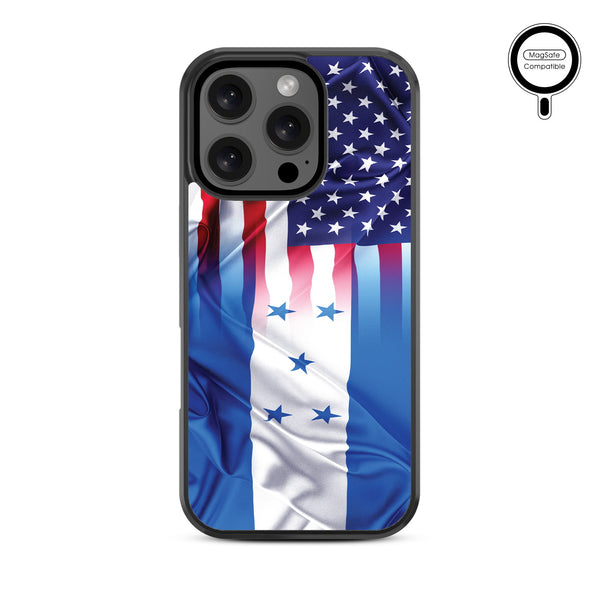 MyBat Design Lab Series MagSafe Case for Apple iPhone 16 Pro Max - Honduras-USA Flag - MIP16PMCSLESMSM263-3.jpg