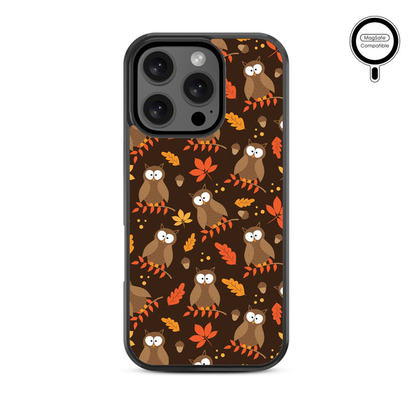 MyBat Design Lab Series MagSafe Case for Apple iPhone 16 Pro Max - Hoot & Harvest - MIP16PMCSLESMSM438-3.jpg