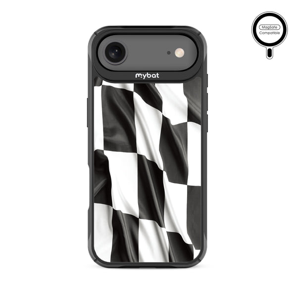 MyBat Design Lab Series MagSafe Case for Apple iPhone Air - Racing Flag - MIP17ACSLESMSMP040-3.jpg