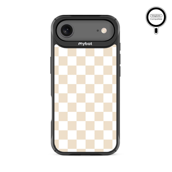 MyBat Design Lab Series MagSafe Case for Apple iPhone Air - Tan Check - MIP17ACSLESMSMP475-3.jpg