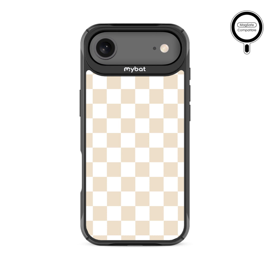 MyBat Design Lab Series MagSafe Case for Apple iPhone Air - Tan Check - MIP17ACSLESMSMP475-3.jpg