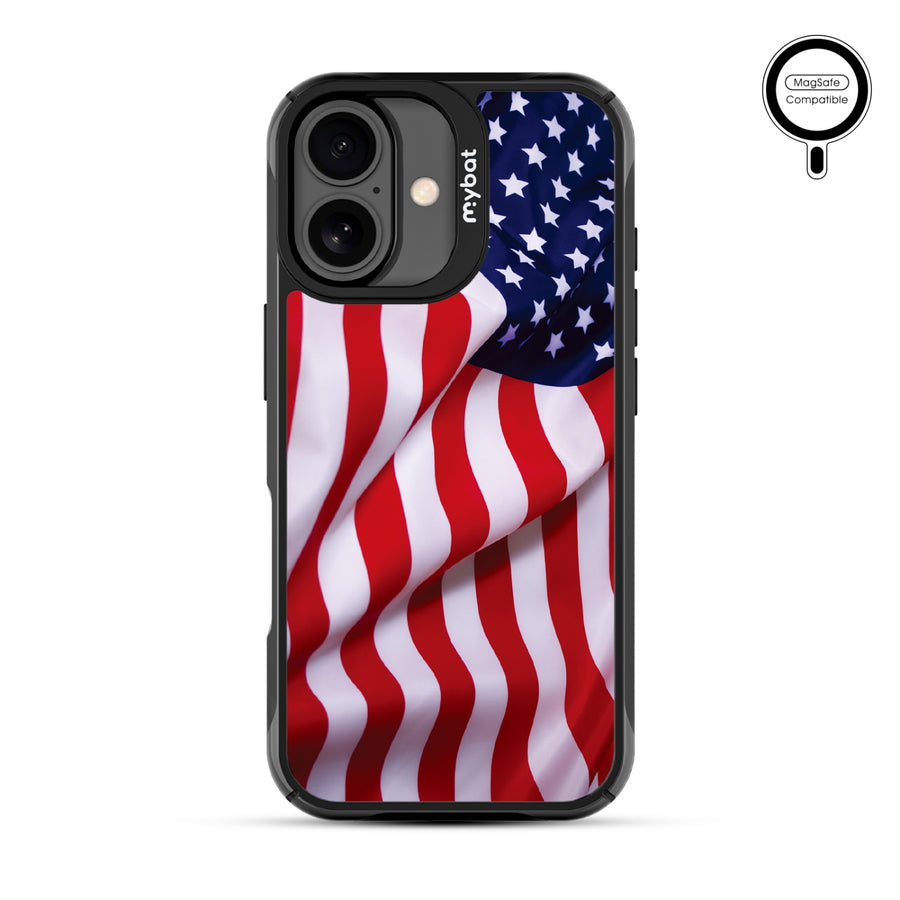 MyBat Design Lab Series MagSafe Case for Apple iPhone 17 - Stars & Stripes - MIP17CSLESMSMP042-3.jpg