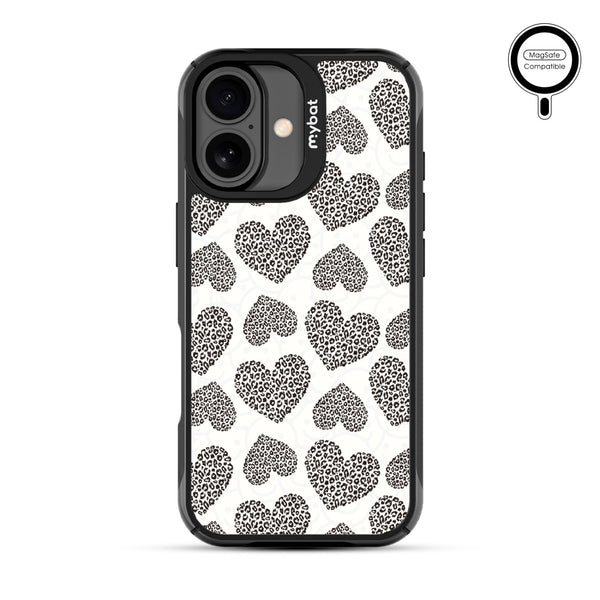 MyBat Design Lab Series MagSafe Case for Apple iPhone 17 - Leopard Print Hearts - MIP17CSLESMSMP098-3.jpg