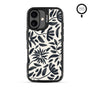 MyBat Design Lab Series MagSafe Case for Apple iPhone 17 - Vintage Floral - MIP17CSLESMSMP124-3.jpg