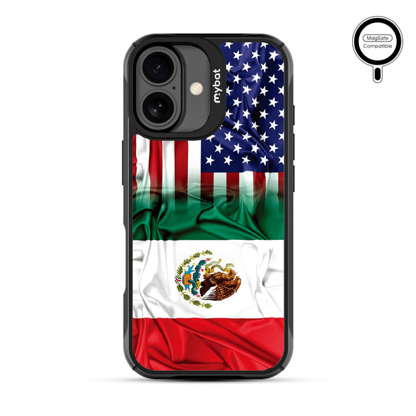 MyBat Design Lab Series MagSafe Case for Apple iPhone 17 – Mexican-American Flag - MIP17CSLESMSMP168-3.jpg