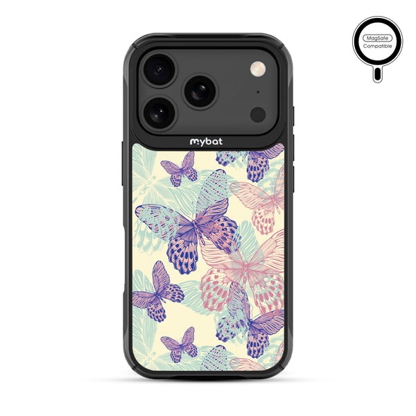 MyBat Design Lab Series MagSafe Case for Apple iPhone 17 Pro - Butterflies - MIP17PCSLESMSMP019-3.jpg