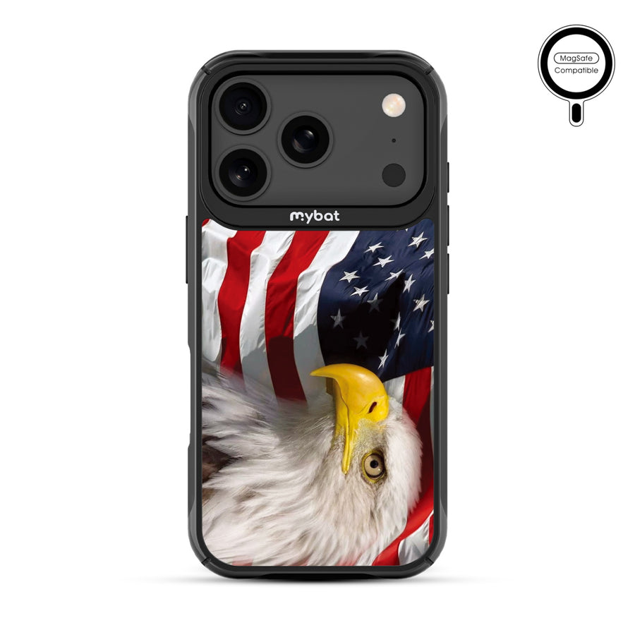 MyBat Design Lab Series MagSafe Case for Apple iPhone 17 Pro - Soaring with Liberty - MIP17PCSLESMSMP181-3.jpg