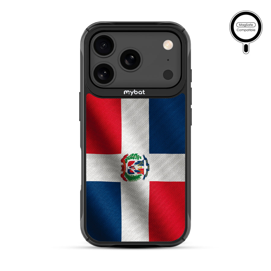 MyBat Design Lab Series MagSafe Case for Apple iPhone 17 Pro - Dominican Republic Flag - MIP17PCSLESMSMP307-3.jpg