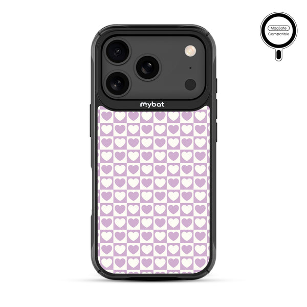 MyBat Design Lab Series MagSafe Case for Apple iPhone 17 Pro - Heart Grid - MIP17PCSLESMSMP339-3.jpg