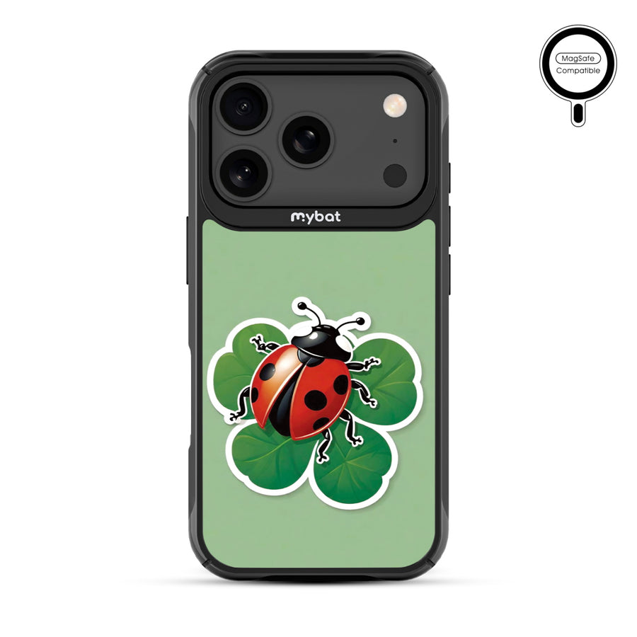MyBat Design Lab Series MagSafe Case for Apple iPhone 17 Pro - Ladybug Luck - MIP17PCSLESMSMP373-3.jpg