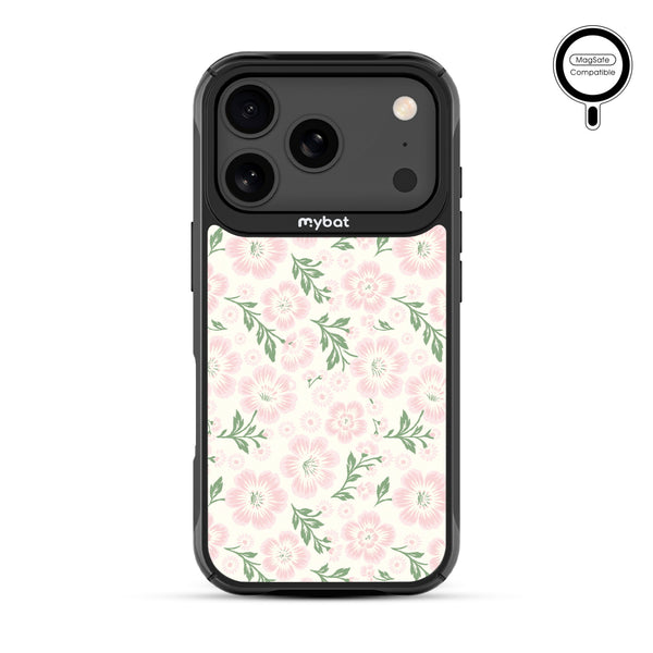 MyBat Design Lab Series MagSafe Case for Apple iPhone 17 Pro - Pink Posies - MIP17PCSLESMSMP473-3.jpg
