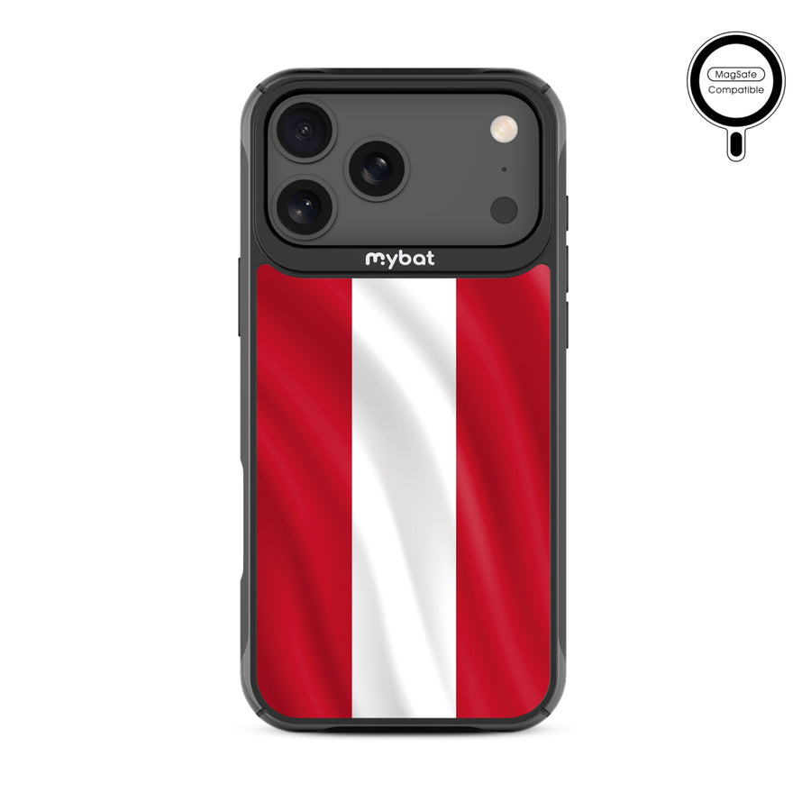 MyBat Design Lab Series MagSafe Case for Apple iPhone 17 Pro Max - Austria Flag - MIP17PMCSLESMSMP141-3.jpg