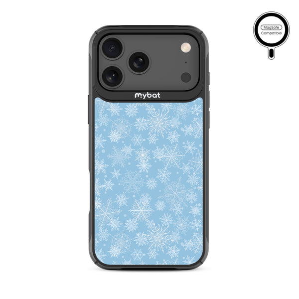 MyBat Design Lab Series MagSafe Case for Apple iPhone 17 Pro Max - Blue Snowflakes - MIP17PMCSLESMSMP283-3.jpg