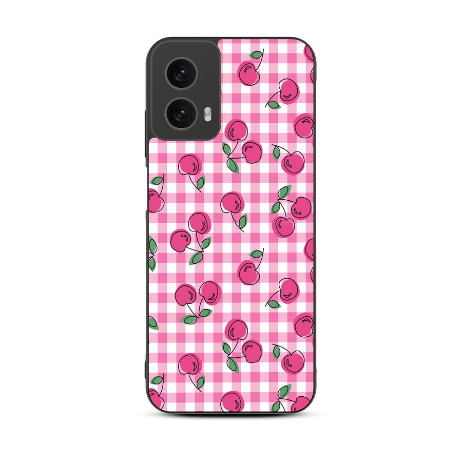 MyBat Design Lab Series Case for Motorola Moto G 5G (2024) - Pink Cherries - MMG5G24CSLESM100-3.jpg