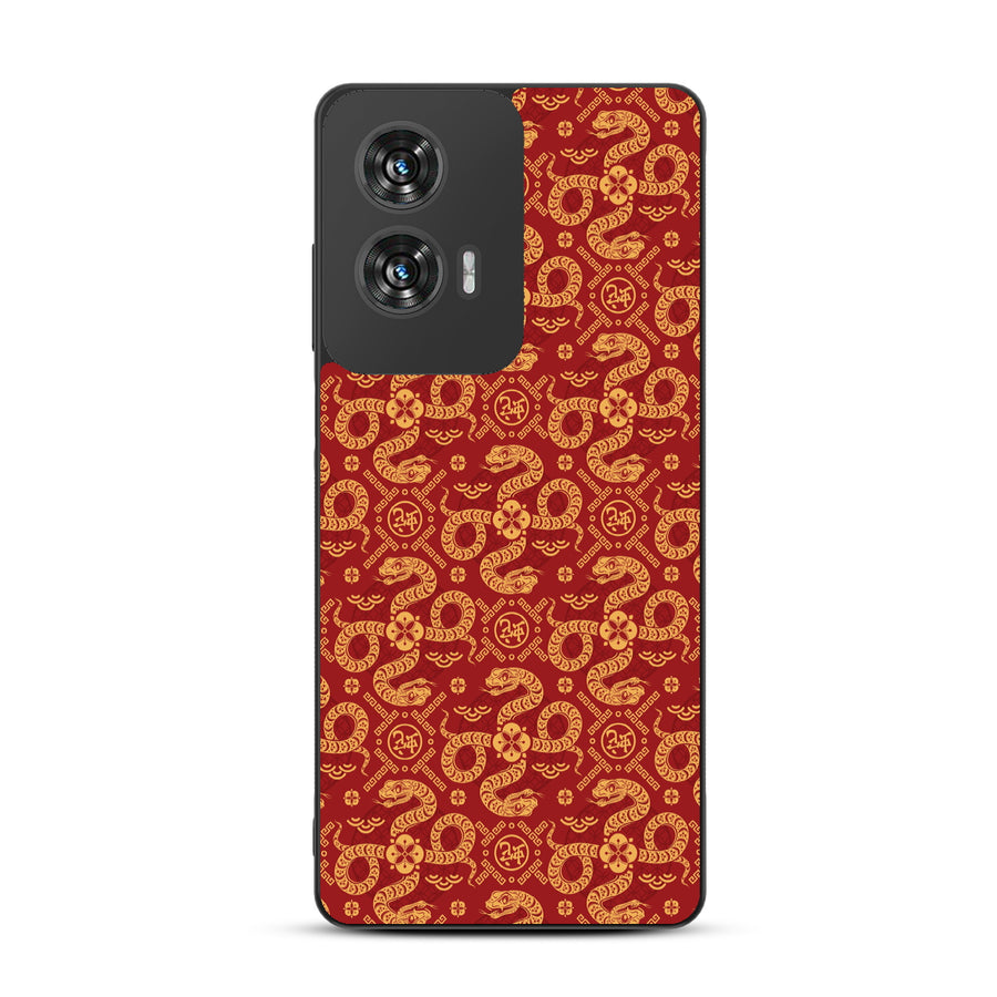 MyBat Design Lab Series Case for Motorola Moto G Stylus 5G (2024) - Golden Snake Dance - MMGS5G24CSLESM317-3.jpg